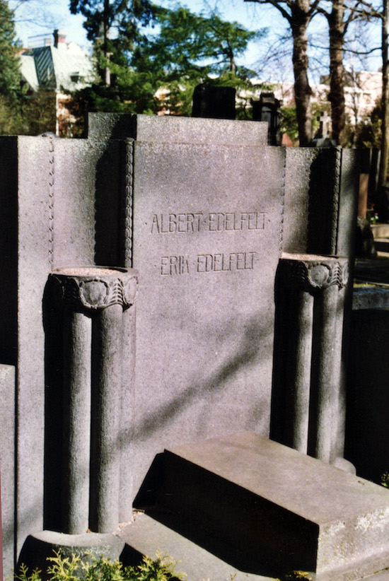 Albert Edelfelt (Helsingfors, Sandudds gamla begravningsplats 15-8-)