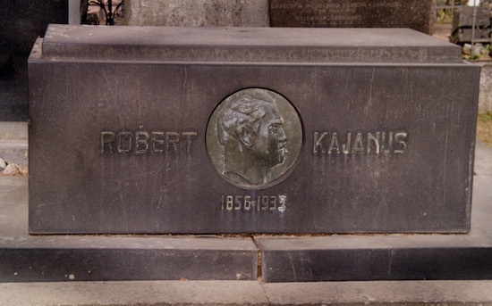 Robert Kajanus (Helsingfors, Sandudds gamla begravningsplats 16-5-)