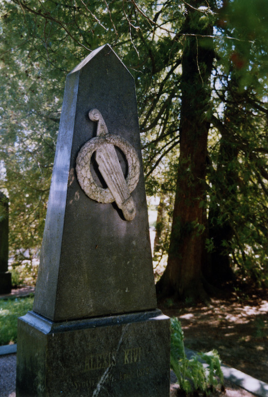 Alexis Kivi (Stenvall) (Tusby kyrkogård)