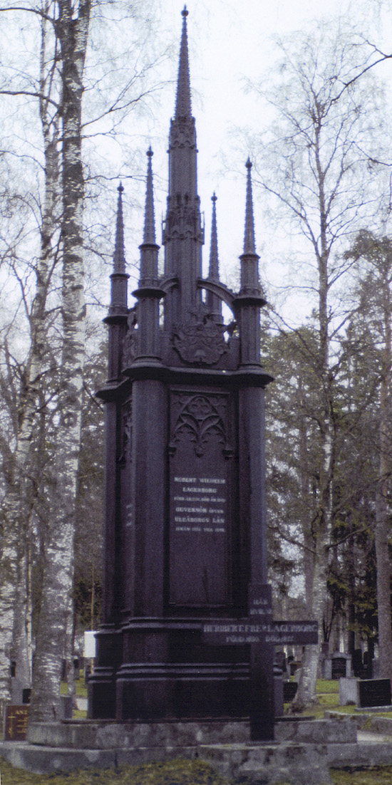 Robert Wilhelm Lagerborg (Uleåborgs gamla begravningsplats Ståhleborg)
