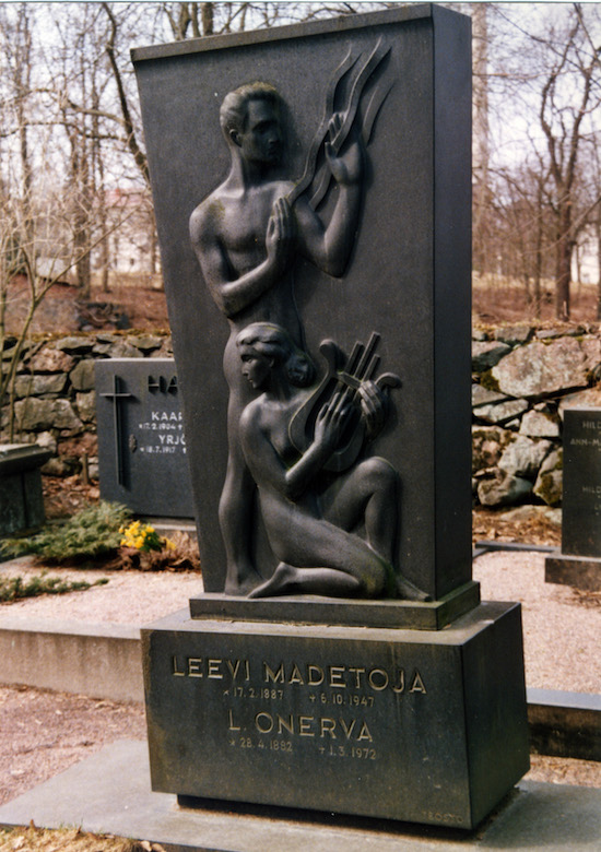 Leevi Madetoja (Helsingfors, Sandudds gamla begravningsplats 8–4–2)