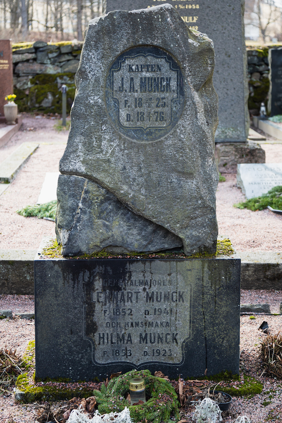 Johan Munck (Helsingfors, Sandudds gamla begravningsplats (inge)