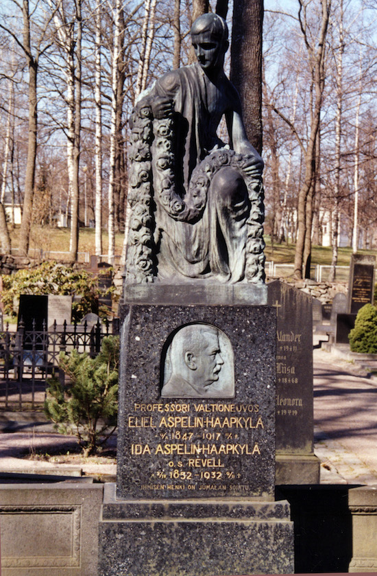 Eliel Aspelin-Haapkylä (Helsingfors, Sandudds gamla begravningsplats 6–16–)