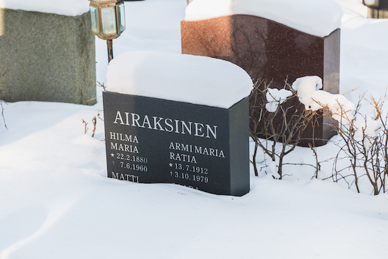 Armi Ratia (Helsingfors, Sandudds urnelund 16–6–2)