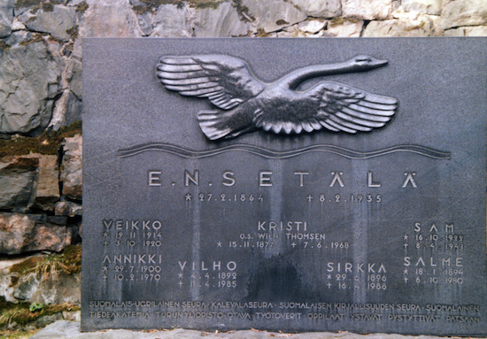 Eemil Setälä (Helsingfors, Sandudds nya begravningsplats 19–9–44)