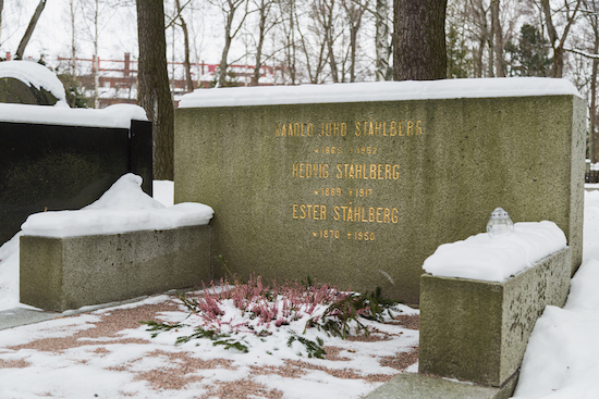 Kaarlo ( Ståhlberg (Helsingfors, Sandudds nya begravningsplats 19–1–16)