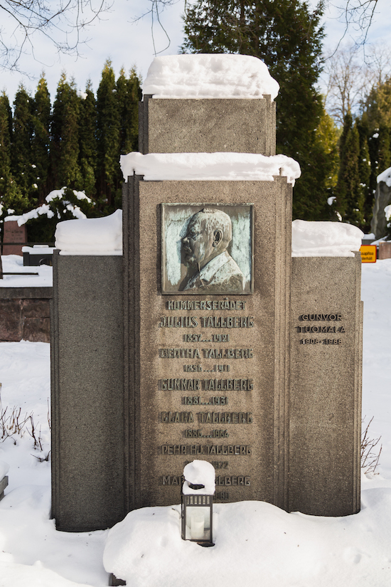 Julius Tallberg (Helsingfors, Sandudds gamla begravningsplats 24–2–)