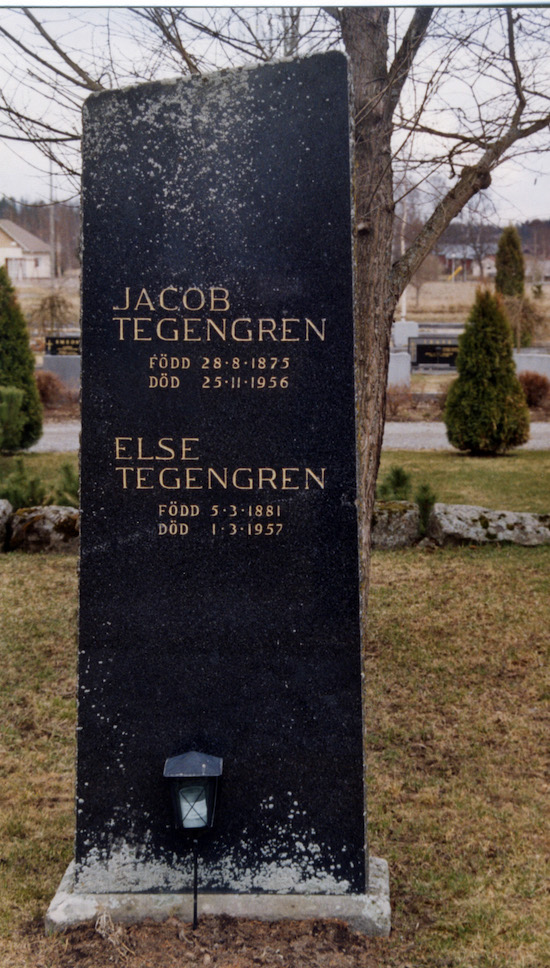 Jacob Tegengren (Vörå kyrkogård)