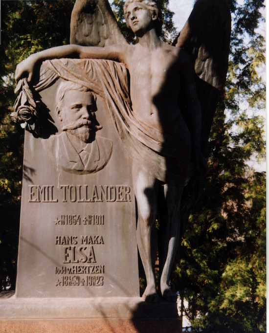 Emil Tollander (Helsingfors, Sandudds gamla begravningsplats 9-5-1)