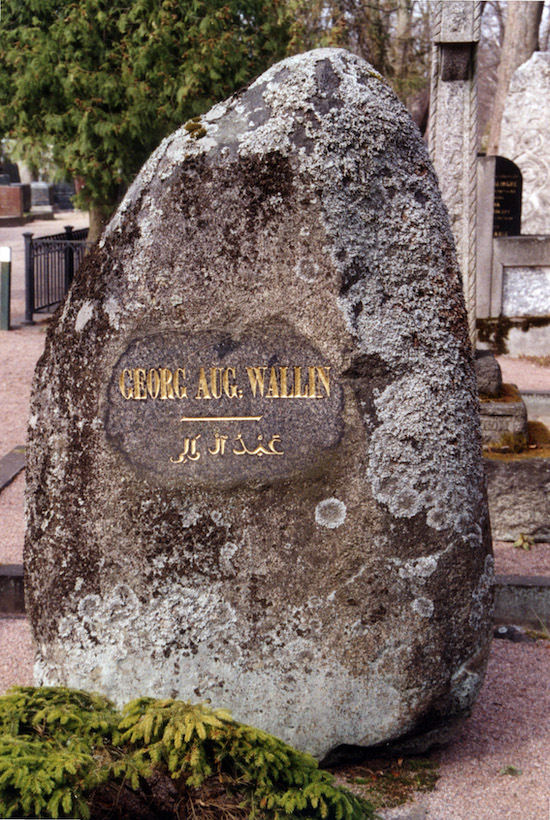 Georg August Wallin (Helsingfors, Sandudds gamla begravningsplats 3–6–1)