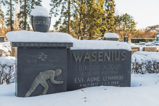 Birger Wasenius (Helsingfors, Sandudds nya begravningsplats 27-9-13)