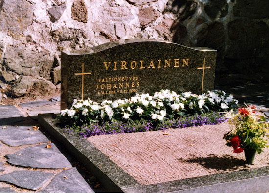 Johannes Virolainen (Lojo kyrkogård)