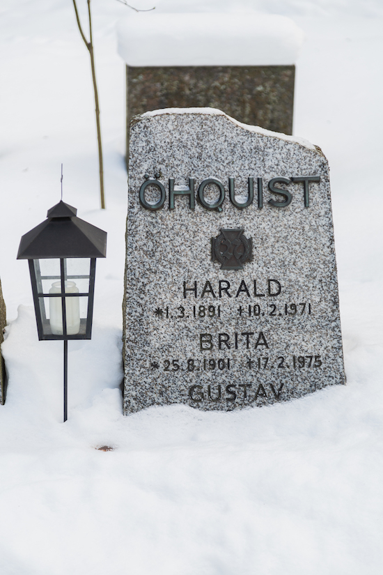 Harald Öhquist (Helsingfors, Sandudds nya begravningsplats 16–6–1)