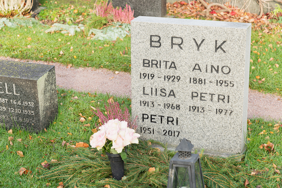 Petri Bryk (Helsingfors, Sandudds nya begravningsplats 21B–14–)