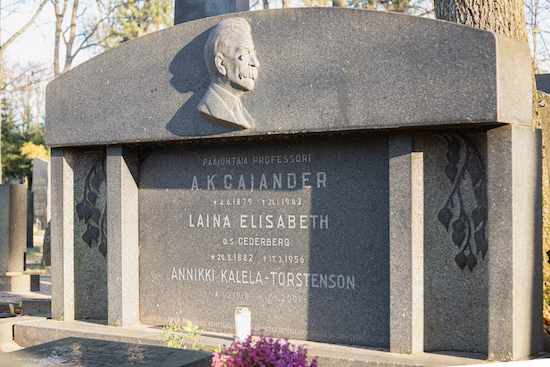 Aimo Cajander (Helsingfors, Sandudds gamla begravningsplats 9–30–)