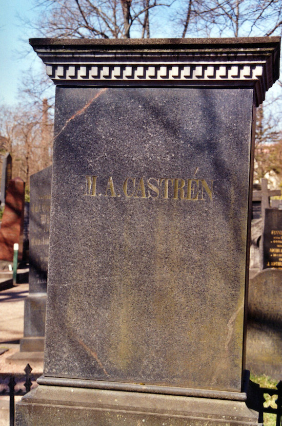 Mathias Alexander Castrén (Helsingfors, Sandudds gamla begravningsplats 6–16–)